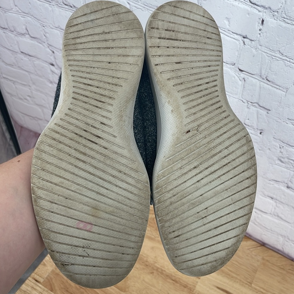 Allbirds The Wool Runners Sneakers Slide On Extremely Comfy size 7 Grey Shoes - Picture 3 of 6